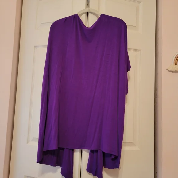 Made By Johnny Purple Women's Cardigan - Picture 2 of 5